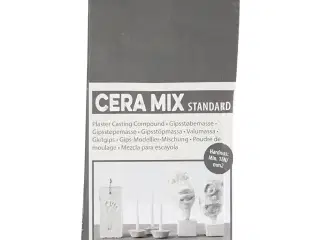 Cera-Mix Standard modelgips, lys grå, 1 kg
