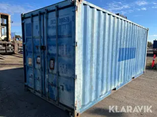Skibscontainer 20 Fod isoleret værksted