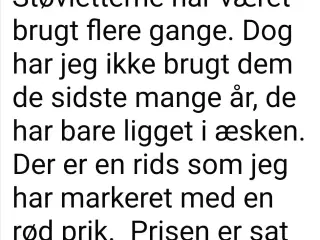 Vintage sorte støvletter læder fra Afis Shoe Fashi