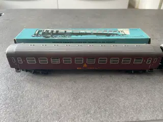 Märklin 4 brune 4045 DSB passagervogne