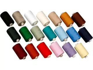 Højkvalitets sytråd, 20 spoler á 1000m