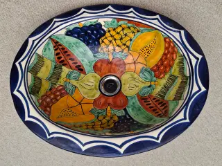 Håndvask i spansk keramik