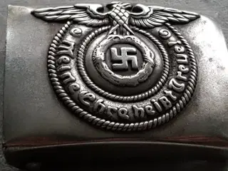 Tyskland WWII militær SS bæltespænde