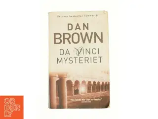 Da Vinci mysteriet af Dan Brown (Bog)