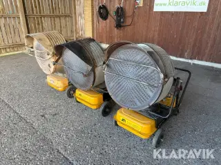 3 stk. varmekanon VAL6 diesel