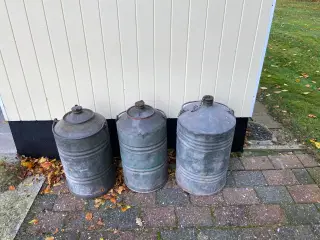 3stk  Petroleumsdunke sælges samlet