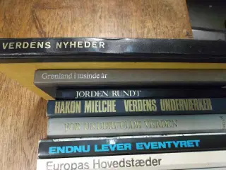 Verdens Historie fra hele Verden, 10 store bøger.