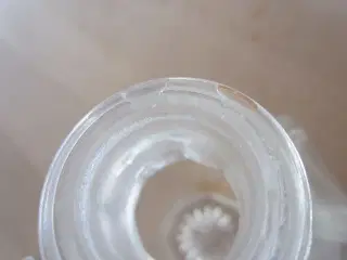 Flot gammel krukke i glas til pynt