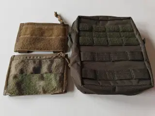 3 stk.s Militær Pouch