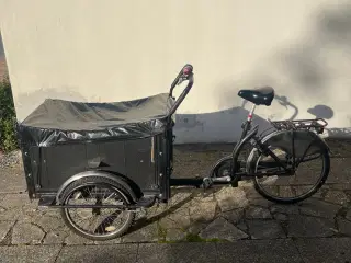 Ladcykel med godkendt lås