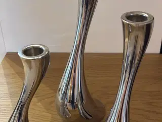 Georg Jensen cobra lysestager 3 stk 
