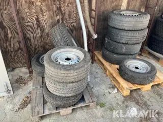 Assorterede dæk - 10 styk