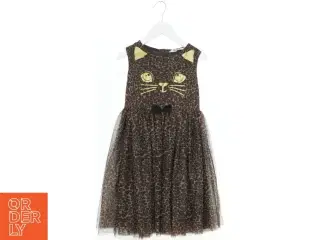 Leopardmønstret kjole med kattemotiv fra H&M (str. 128)