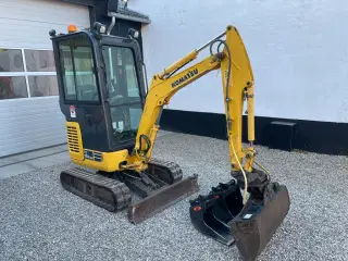 Komatsu PC16 minigraver Kun 975 timer 