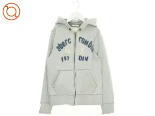 Hættetrøje med lynlås fra Abercrombie (str. 152 cm)