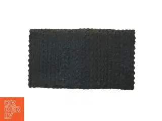 Vævet sort clutch (str. 29x17 cm)