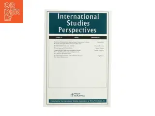 International studies perspectives af Wiley-Backwell (Bog)(Engelsk)