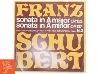 Franz Schubert LP fra Muza