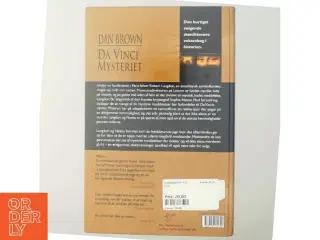 Da Vinci Mysteriet af Dan Brown (Bog)