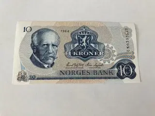 10 Kroner Norge 1984
