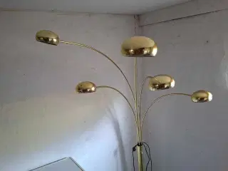 Retro guldlampe sælges