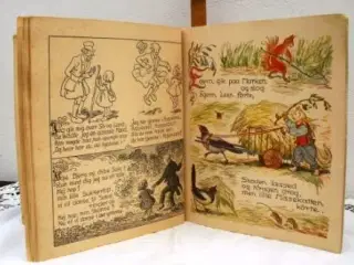 Børnebog Gamle Börnerim og lege'