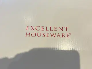 Drinks glas med låg og sugerør