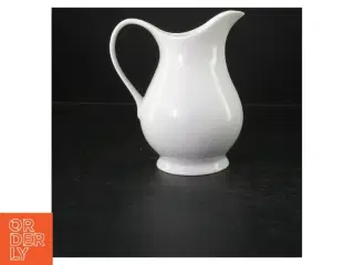 Hvid kande 19 cm fra Atelier (str. 19 cm)