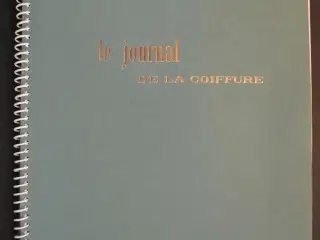le journal de la coiffure nr. 1 - 1965. frisurer -