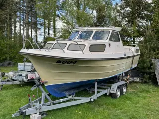 Myra 23 fods båd ilagt 1,6 diesel motor wv