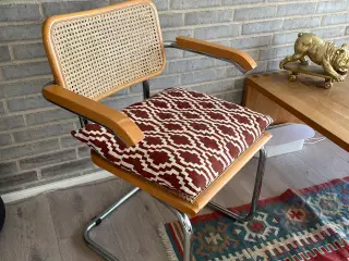 Frisvinger barberstol m armlæn