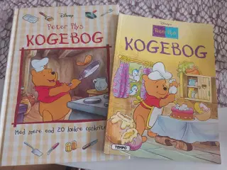 2 stk Peter Plys kogebøger