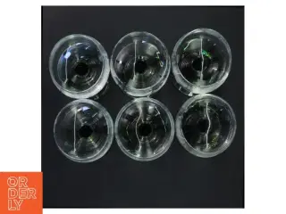 Sæt med seks glas (str. 13,5 cm)