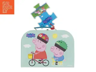 Peppa Pig puslespil med kuffert fra Peppa Pig (str. 24 brikker cm)