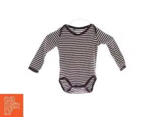 Hvid/lilla langærmet bodystocking fra Mads og Mette (Str. 68)