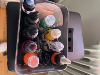 Tatoveringsmaskiner og meget udstyr