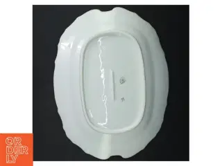 Porcelænsfad med blomsterdesign fra H&C (str. 31 cm)