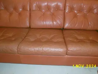 Læder Sofa