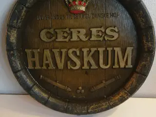 Ceres Havskum glasfiberskilt