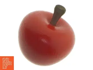 Træ æble dekoration (str. 5 cm)
