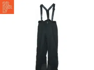 Sort vandafvisende overtræksbukser med seler fra ZigZag (str. 152)