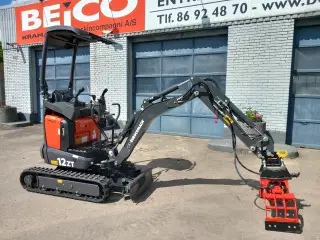 Eurocomach 12ZT minigraver - Tiltman Kompakt semi 