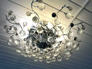 3 styk krystal loftslamper