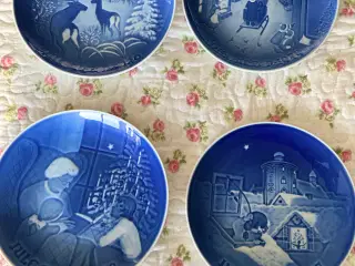 Stor samling af B&G juleplatter – 1. sortering – 1