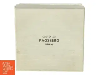 Lille sølv-fad fra Pagsberg guld og sølv (str. 10 cm)