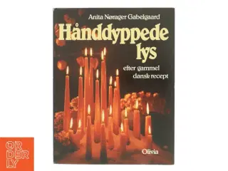 Hånddypede lys af Anita Nørager Gabelgaard (Bog)