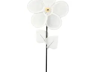Farverig Blomstervindmølle 20 cm til Haven
