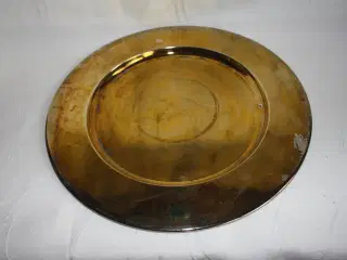 Dækketallerkener af "guld"