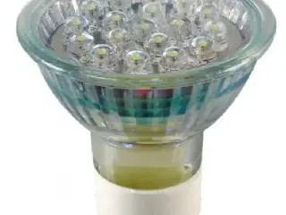 LED Farve pære 230 V med 20 dioder