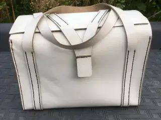 Retro lædertaske